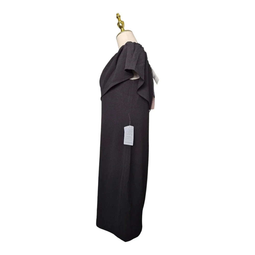 Charler Henry Womens Black Off‎ The Shoulder Shift Mini Dress  M